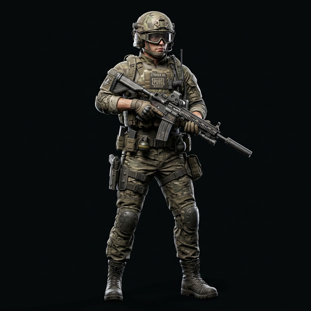 PUBG Mobile Character